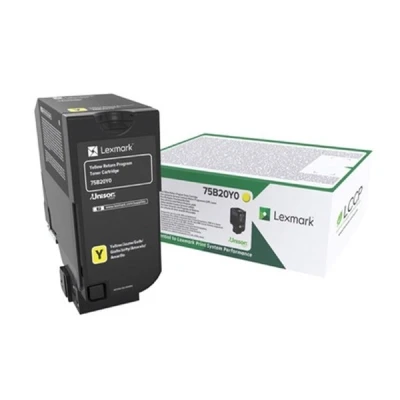 Image de Lexmark Jaune original cartouche de toner LRP pour CS727de CS728de CX727de