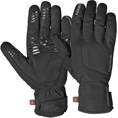 Afbeelding van GripGrab Polaris 2 Waterproof Winter Fietshandschoenen PrimaLoft Zwart Unisex Maat M