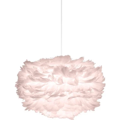 Afbeelding van Umage Eos Mini hanglamp light rose met koordset wit Ø 35 cm