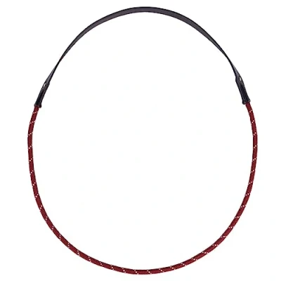 Afbeelding van QHP Halstouw Neckrope Leer Bordeaux Shetlander