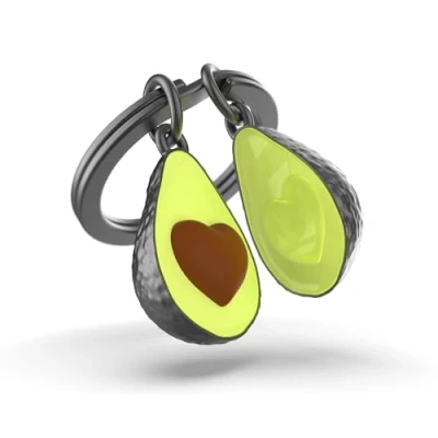Afbeelding van Metalmorphose Sleutelhanger Avocado