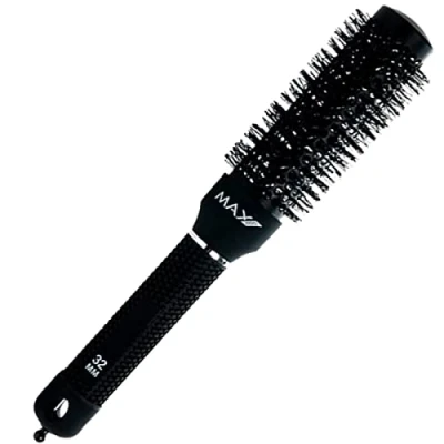 Afbeelding van Max Pro Ceramic Styling Brush Zwart 32mm