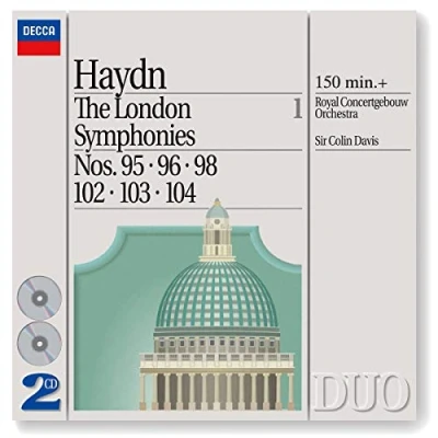 Afbeelding van Royal Concertgebouw Orchestra, Sir Colin Davis Haydn: The London Symphonies Nos. 95, 96, 98 &amp; 1 (2 CD)
