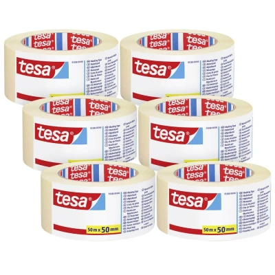 Afbeelding van tesa UNIVERSAL 05288 Schilderstape Transparant (l x b) 50 m mm 6 stuk(s)