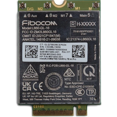 Afbeelding van HP XMM 7560 R+ LTE Advanced Pro WWAN 5R8X8AA#ABB