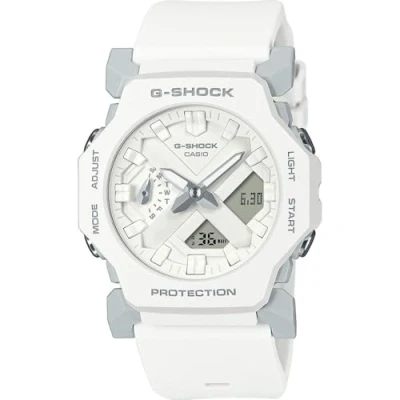 Afbeelding van G SHOCK Unisex Chronograaf, Maat: One Size, White