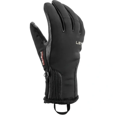 Afbeelding van leki vallarta 3d women Handschoen ski dames Black/Black/White