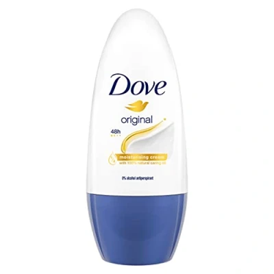 Afbeelding van Dove Deodorant voor dames, anti transpirant, origineel, 50 ml