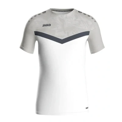 Afbeelding van JAKO T shirt Iconic wit/zachtgrijs/antra light 34 / 128