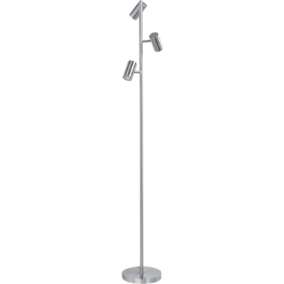 Afbeelding van Highlight Vloerlamp Burgos 3 lichts H 160 cm mat chroom