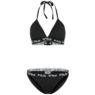 Afbeelding van Fila Apparel Split SET Bikini, Dames, Maat: 34, Black