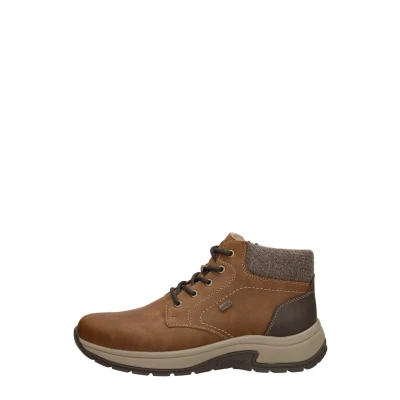 Afbeelding van Rieker Veterschoenen Hoog cognac Maat 40