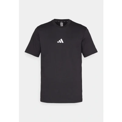 Afbeelding van adidas Sportswear Essentials Small Logo Single Jersey T shirt Heren Zwart XS