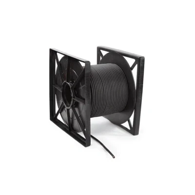 Afbeelding van Stereo ofc microfoonkabel dubbele afscherming zwart 100 m Velleman