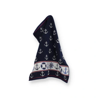 Afbeelding van Bunzlau Castle Keukendoek Maritime Donkerblauw
