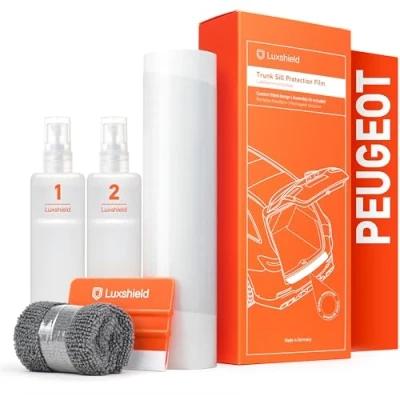 Afbeelding van Luxshield Bumperbescherming folie voor Peugeot Rifter I 2018 2024: bumperbescherming, krasbescherming, lakbeschermingsfolie transparant