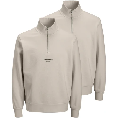 Afbeelding van Jack &amp; Jones Heren sweattroyer 2 pack Soho