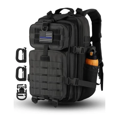 Afbeelding van Hannibal Tactical Molle Assault Pack Tactische rugzak, 3 dagen, Coyote, 40 l, zwart, l US