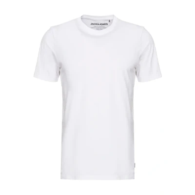 Afbeelding van Jack &amp; Jones JJE SS O NECK NOOS Tshirt basic, Heren, Maat: Large, White