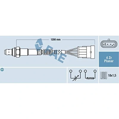 Afbeelding van Fae Lambda sonde 77226