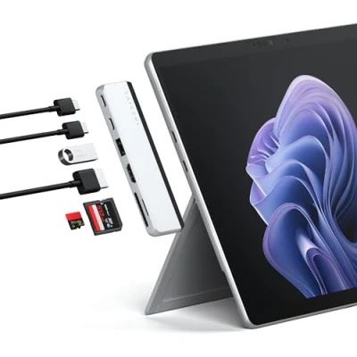 Afbeelding van Satechi Dual USB C Hub for Surface Pro 9