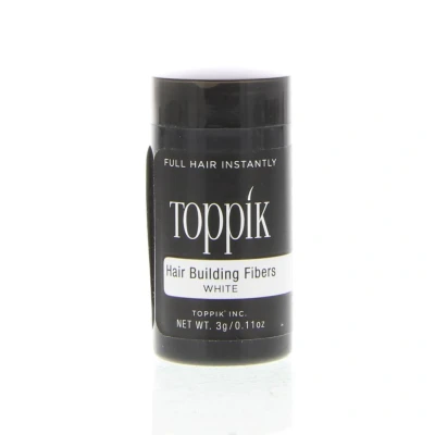 Afbeelding van Toppik Hair Building Fibers White 3gr Haibu by Kapperskorting.com