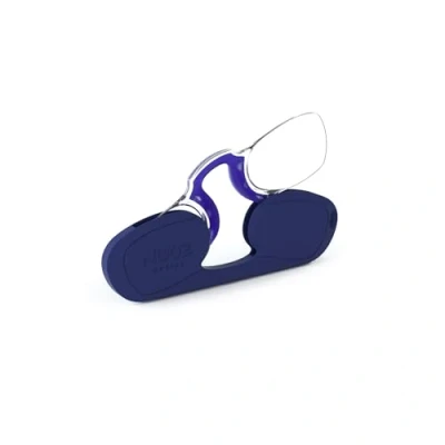 Afbeelding van NOOZ Gemengde leesbril zonder beugels Altijd binnen handbereik Rechthoekig 6 kleuren 5 dioptrie, Blauw