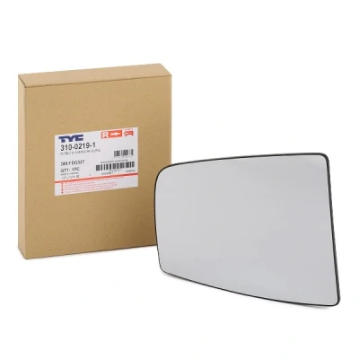 Afbeelding van TYC 310 0219 1 Spiegelglas rechts Bovenste deel FORD: Transit V363 Van, Platform / Chassis, Minibus