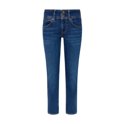 Afbeelding van Pepe Jeans Slim fit jeans, Dames, Maat: 28x30, Denim