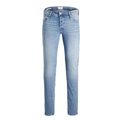 Afbeelding van JACK &amp; JONES Heren Comfort Fit Mike Original JOS 411, Steenblauw 1