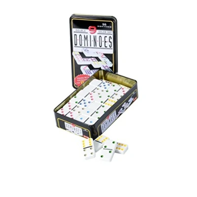 Afbeelding van Longfield Games Domino Dubbel 9 Blik