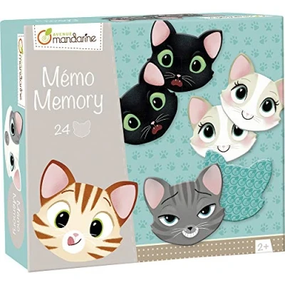 Afbeelding van Memory katten en uitdrukkingen JE505O