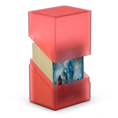 Image de Ultimate Guard Boulder Deck Case 80+ taille standard Ruby