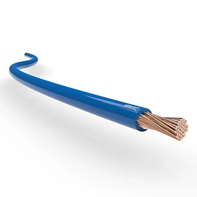 Afbeelding van elektrische kabel voor de auto, 1,50 mm², het voertuig, 5 m of 10 m, keuze: (5 meter, 1,5 blauw)