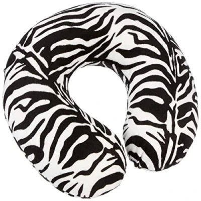 Afbeelding van Aidapt nekkussen reiskussen memoryfoam zebra print