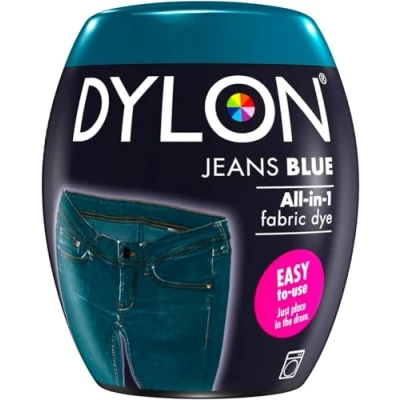 Afbeelding van Dylon Textielverf voor wasmachine, capsule, jeansblauw, 350 g