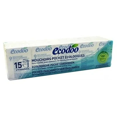 Afbeelding van Ecodoo Tissues/Zakdoekjes 15 stuks