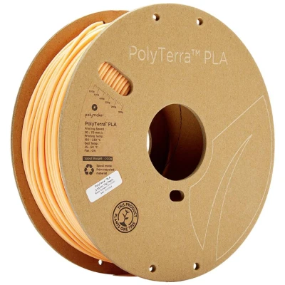 Afbeelding van Polymaker 70864 PolyTerra PLA Filament kunststof 2.85 mm 1000 g Pasteloranje 1 stuk(s)