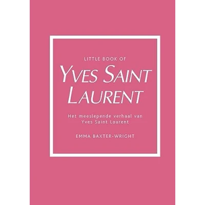 Afbeelding van Little Book Of Yves Saint Laurent Roze