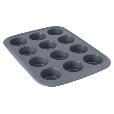 Afbeelding van GEM Muffinvorm met 12 cups Gris