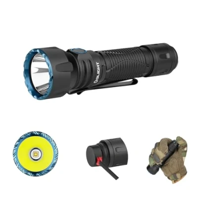 Afbeelding van OLIGHT Javelot Tactische Zaklamp 1350 Lumen 730M Krachtige Nylon Case Beschikbaar IPX8 Waterdicht Kan Buiten Worden Gebruikt Zwart