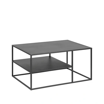 Afbeelding van Salontafel Newton zwart metaal