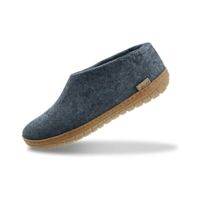 Afbeelding van Glerups Schoen met rubber zool Blauw 47