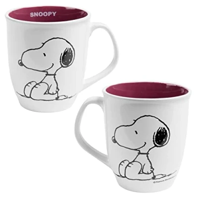Afbeelding van Peanuts Snoopy mok van keramiek, vulling: 350 m