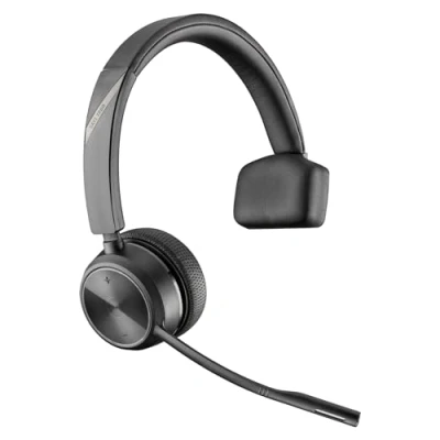 Image de Poly Savi 7210 Office 7200 Series micro casque sur oreille DECT sans fil noir