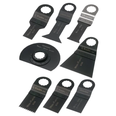 Afbeelding van Qblades SC90 Set Hout Metaal Compleet 8St