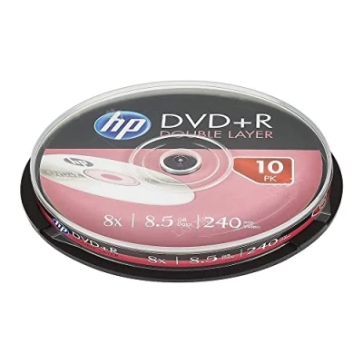 Image de DVD+R double couche 8x, 10 pièces en cake box