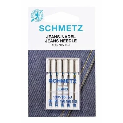 Afbeelding van Schmetz Machinenaald Jeans Ass N90 100 110 5 stuks