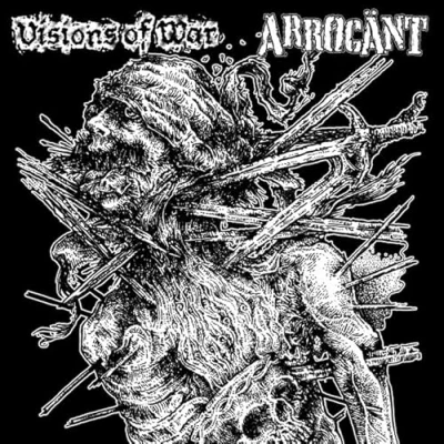 Afbeelding van Visions of War/Arrogant Split (LP)