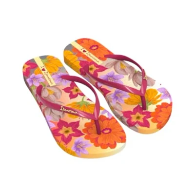 Afbeelding van Ipanema Verao Tropical Fem teenslippers voor dames, Geel en rood, 37 EU